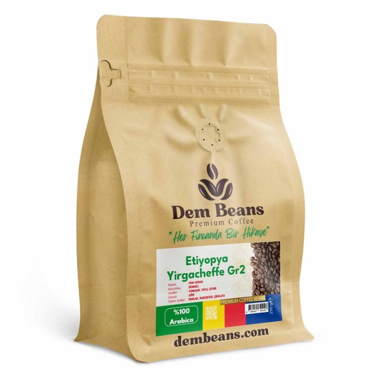 Etiyopya Yirgacheffe Gr2 Yöresel Kahve 250gr