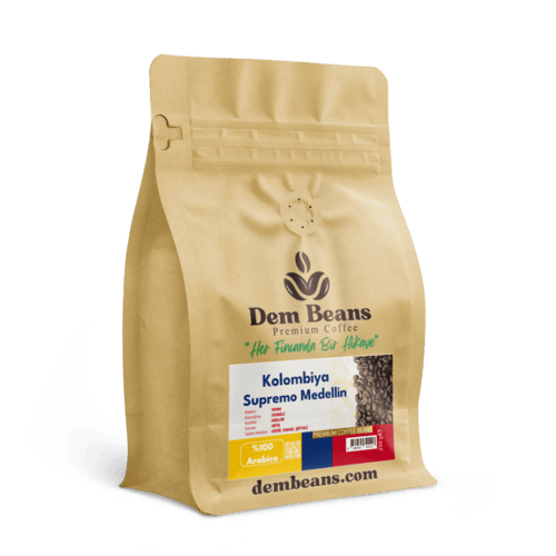 Kolombiya Supremo Medellin çekirdek kahve