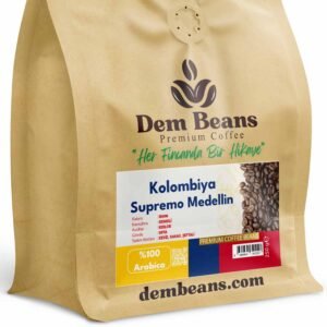 Kolombiya Supremo Medellin Yöresel Kahve 17-18