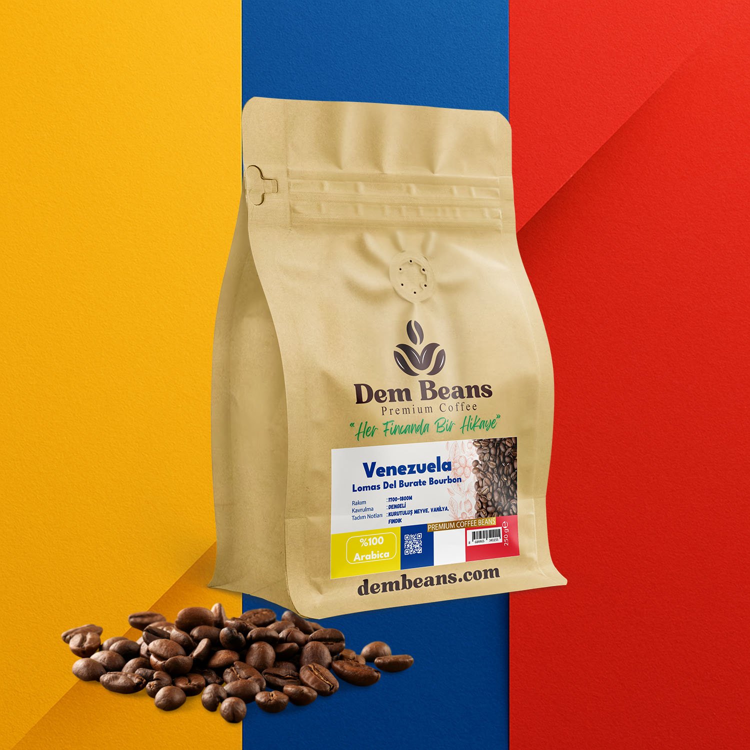 Venezuela Lomas Del Burate Bourbon Yöresel Kahve Venezuela Lomas Del Burate Bourbon Yöresel Kahve